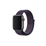 Pazariz Apple Watch Uyumlu2/3/4/5/6 44mm Hasır Kordon/kayış Indigo Gri
