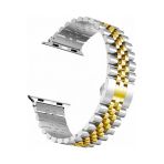 Pazariz Apple Watch Uyumlu38mm 40Mm 41Mm 1/2/3/4/5/6/Se/7/8 Kordon Şeritli Metal Kordon 36