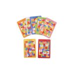 Pazariz Doğal Ahşap Eğitici Oyuncak Tetris Blokları