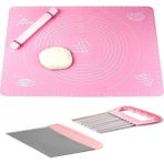 Pazariz Hamur Matı & Kesme Aparatı Spatulası & Papates Cips Kesici