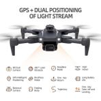 Pazariz Hd Dual Kamera Katlanır Çantalı Drone Seti Siyah Fırçasız Motor Geri Dönüş Özellikli - Yedek Batarya Adeti