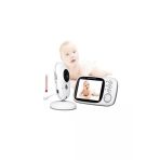 Pazariz KS-603 Gece Görüşlü Oda Sıcaklık Kontrolü Bebek Kamerası,monitör LCD Ekran
