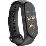 Pazariz M4 Bluetooth Akıllı Bileklik Renkli Ekran Nabız Ölçer Adım Sayar - 41 - 45 mm