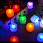 Pazarız Mini Pembe Led Mum