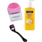 Pazariz Neutrogena Cilt Temizleme Jeli + Cilt Temizleme&masaj Aleti+ Derma Roller &