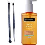 Pazariz Neutrogena Yüz Yıkama Jeli 200 ml ve 2 Li Temizleyici Komedon