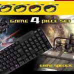 Pazariz Oyuncu Seti Klavye+Mouse Mouse Pad+Kulaklık Gaming Set K30