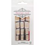 Pazariz Pazarız Nail Takma Tırnak 12'Li - French Nude