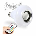 Pazarız Renkli Bluetooth Hoparlörlü Usb Girişli Led Ampul
