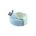 Pazariz Samsung Lg Asus Sony Usb Kablo Şarj Kablosu 3 M Beyaz