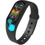 Pazariz Siyah Akıllı Bileklik M5 Bluetooth - Yeşil - 41 - 45 mm