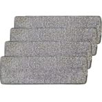 Pazariz Spin Mop Mikrofiber Tablet Mop Yedek Bezi 3 Gri 12 X 33 Cm