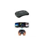 Pazariz ® Tv Kablosuz Dokunmatik Mini Uzaktan Kumanda Klavye 411016Uyumlu