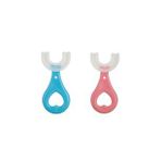 Pazariz U Şekli Bebek Diş Fırçası 2 Adet Yeni Nesil Fırça 2-6 Yaş