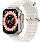Pazariz Watch Ultra Gs8+ Akıllı Saat, 2.05 Inc Hd Ekran, Siri-Bluetooth Hd Ses, Ios-Android Uyumlu - 49 mm - Beyaz