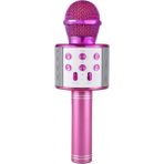 Pazariz WS-858 Pink Bluetooth Karaoke Mikrofon