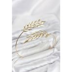 Pazu Bileklik Gold Renk Pirinç Zeytin Dalı Model - Ebj260616w44112