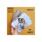 P&B COLLECTION WORKSHOP Kişiye Özel Premium Fotoğraf Baskısı 10 Adet 10x15cm, Parlak Fotoğraf Kağıdı, Albüm Fotoğrafı