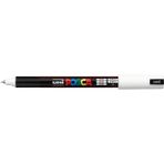 Pc-1mr Beyaz Boya Marker Kalemler Ultra Ince 0,7 mm Kalibre Uç Ucu Her Yüzeye Yazılır Kumaş Cam Taş