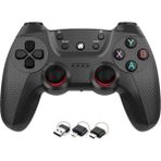 Pc Gamepad Için 2.4g Tekli Kol Kablosuz Oyun Kolu Ps3 Için/akıllı Telefon/tablet/ Pc/andriod - Siyah