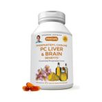 Pc Liver And Brain Benefits 180 Softgels - Phosphatidyl Choline, Most Important 180 Softgels - Aromasız