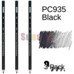 PC935 3 Adet Prismacolor Premier Renkli Kalemler, Yumuşak Çekirdekli 4.0mm, Beyaz Siyah PC935 PC938 Cilt Tek 24 36 48 72 150 Renkli Kalemler (Yurt Dışından) - Standard Pencils