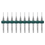 Pcb Matkap Ucu 0.6 Mm Tungsten Mikro Karbür 10'Lu 18 Shank Spiral
