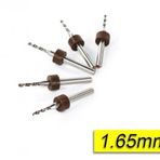 Pcb Mikro Karbür Cnc Matkap Ucu 10Lu Set 1.65Mm Tungsten 18 Shank