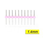 PCB Mikro Karbür CNC Matkap Ucu 10lu Set 1,40mm Tungsten 18 Shank