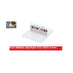 Pcb Mikro Mini Karbür Matkap Ucu 0.8mm 10lu