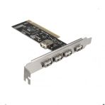 Pci 4+1 5 Port Usb 2.0 Çoklayıcı Çoğaltıcı Kart
