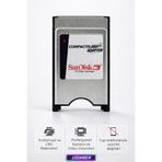 PCMCIA Compact Flash Kart Okuyucu Adaptör | CF Kart Destekli – Endüstriyel Uyumlu