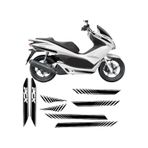 Pcx Sticker Seti Komple Siyah