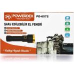PD-6572 2800 Lümen LED Şarjlı El Feneri - 0,5