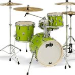 PDP Drums New Yorker 4-Parça Akustik Davul (Electric Green Sparkle)