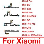 Pdrplnt Güç Açma Kapama Düğmesi Ses Yan Anahtar Flex Kablo Xiaomi Mi 8 9 Cc9 CC9E 9t Pro 8se 9 Se Not 10 Pro Lite Yedek Parçalar (Yurt Dışından)