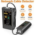 Pdrplnt RJ45 RJ11 Ağ Kablosu Test Cihazı Uzun Mesafe Lan Kablo Bağlantı Dedektörü Telefon Hattı Için Ağ Onarım Aracı (Yurt Dışından) - Ölçüm