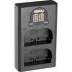 PDX LP-E6 Canon 2'li USB Şarj Cihazı