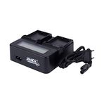 PDX Plus, Canon LP-E6 Bataryası İle Uyumlu,İkili Fotoğraf Makinesi Şarj Cihazı.