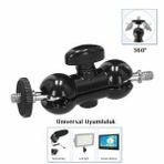 PDX Universal Magic Arm Işık ve Mikrofon Bağlantı Adaptörü