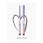 Peach C Slim Waterproof Fixxyliner - Suya Dayanıklı Kalıcı Asansörlü Göz Kalemi (Eyeliner) - 02 Deep Brown