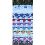 Peacock 10 Adet Güpürlü , işlemeli , Çeyize uygun yüksek kalite el havlusu (karma renk ve model)