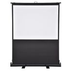 Peak 142x107cm Taşınabilir Portatif Pull Up Floor Projeksiyon Per