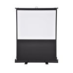 Peak 163X122 cm Taşınabilir Portatif Pull Up Floor Projeksiyon Perdesi F80