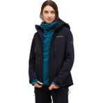 Peak Performance Ascent Softshell Kadın Siyah Kayak Ceketi