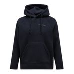 Peak Performance Erkek Siyah Kapüşonlu Polar Sweatshirt, S Beden