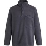 Peak Performance Fleece Snap T-Neck Erkek Polar Sweat Gri G78165010-30315 - XL