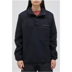 Peak Performance Fleece Snap T-Neck Erkek Siyah Sweatshirt G78899010-10011 - 2XL