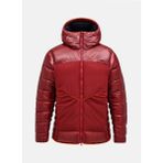 Peak Performance Koyu Kırmızı Erkek Kapüşon Yaka Mont G78983030_MINUS Degree Down Puffer - XL