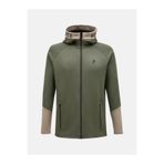 Peak Performance Rider Zip Hood Erkek Yeşil Sweatshirt G79437040-30228 - 2XL